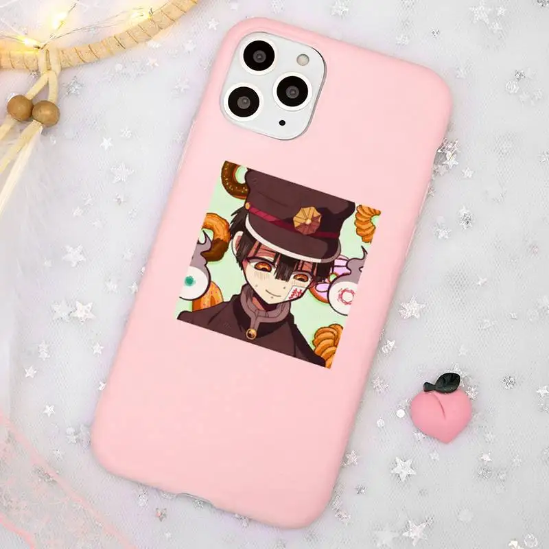 

Toilet Bound Hanako-kun Phone Case Candy Color for iPhone 11 12 mini pro XS MAX 8 7 6 6S Plus X SE 2020 XR