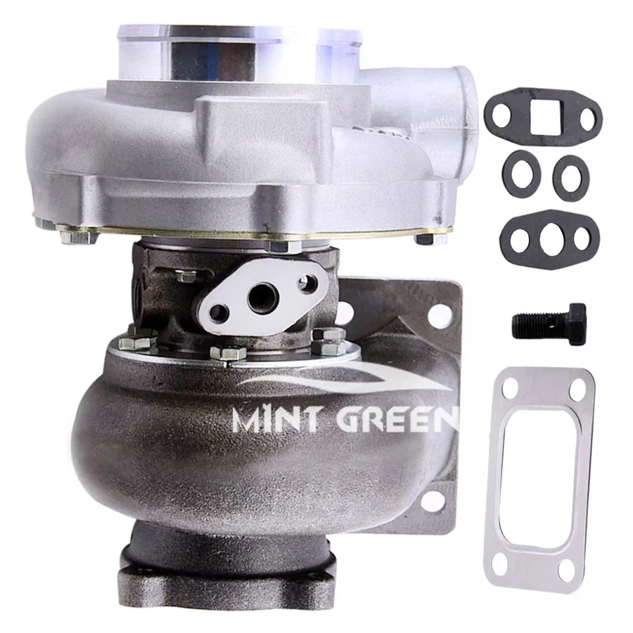 GT30 GT3037 GT3076R T3.82 A/R 51 полированное турбозарядное устройство 500 + HP