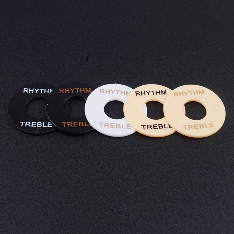 Пластина переключателя для гитары 2 шт. пластиковое кольцо омывателя высоких