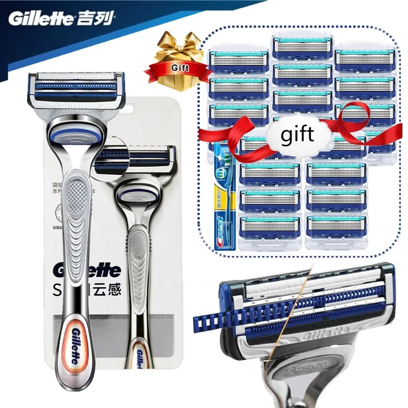

Acne Skin Razors Gillette SkinGuard Razor Blade Shaver for Men Cassettes for Shaving Replacebale Blade Machine for Shaving Blade