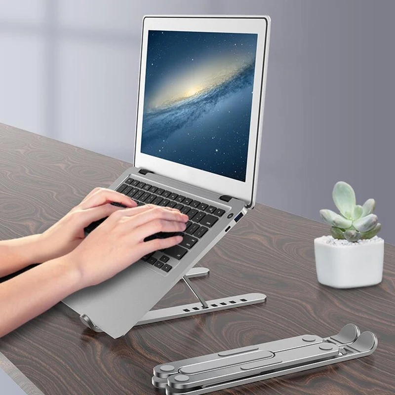 Подставка для ноутбука Mac Book Pro складная подставка из алюминиевого сплава
