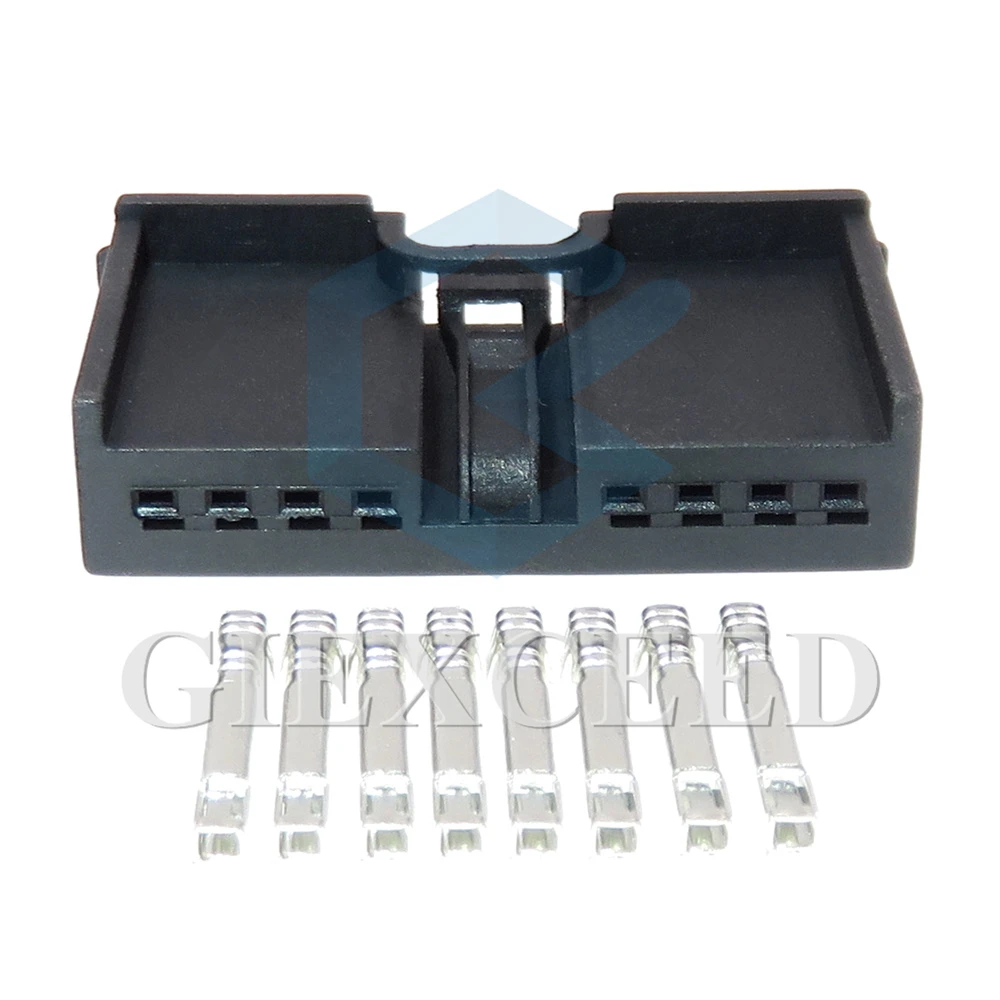 

2 набора, 8-контактный разъем серии 2,2, незапечатанный разъем, автомобильные аксессуары, Электрический проводной разъем, автомобильная Клемм...