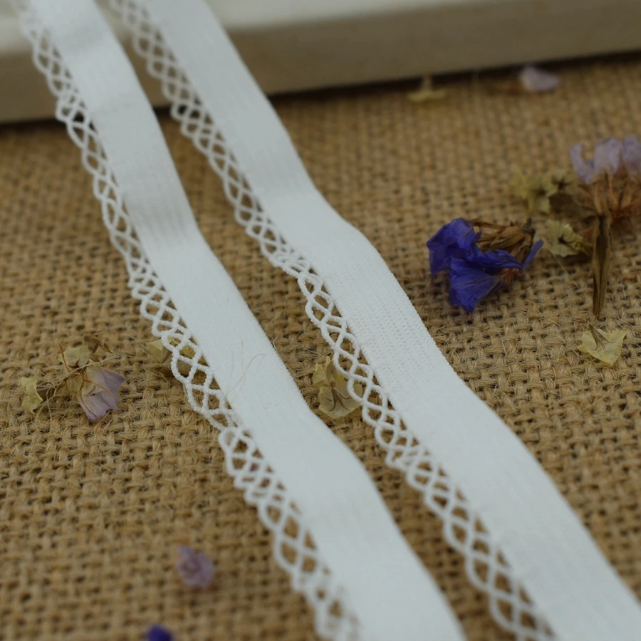 Эластичные ленты #1375 белого цвета для нижнего белья трусики бюстгальтер