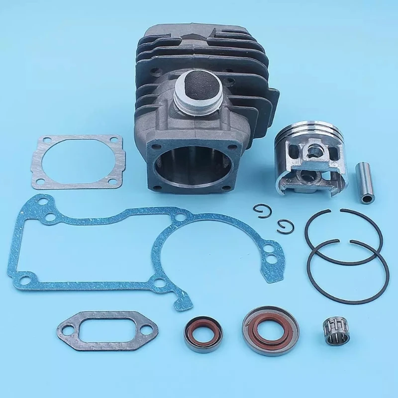 

44.7mm Big Bore Cylinder Piston & Oil Seal Gaskets Kit Fit For 026 026PRO MS260 Chainsaw Top End Parts