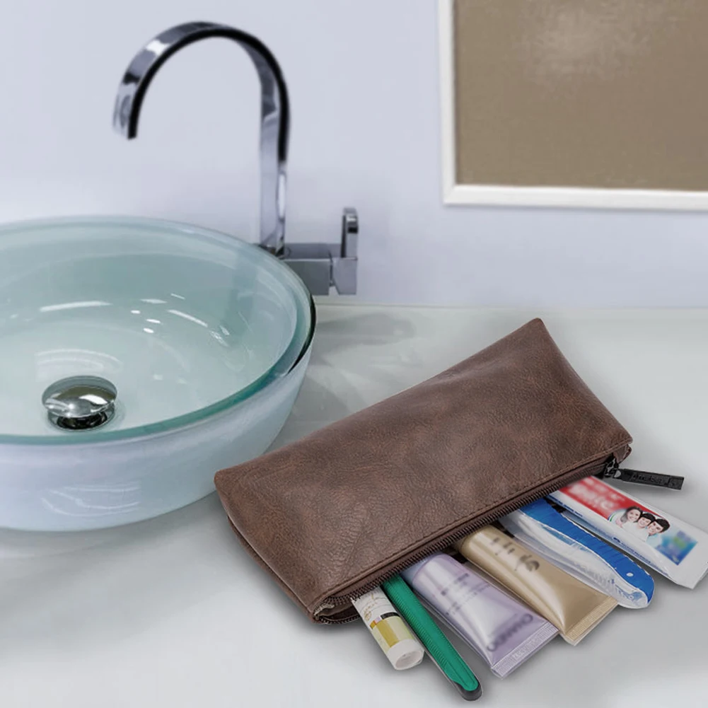 Сумка для туалетных принадлежностей Органайзер из искусственной кожи