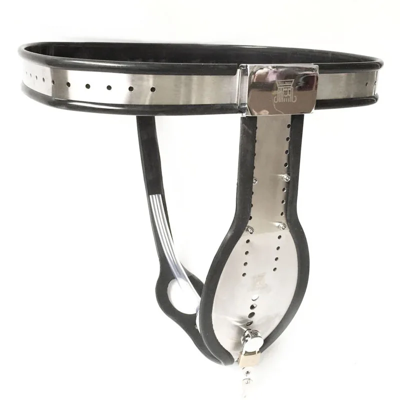 Металлическая клетка для пениса Мужской Пояс верности Анальная пробка трусики Cbt