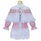 Костюм для косплея Kanna Kamui из аниме, комплект с юбкой, плащом и париком, головной убор для девушек и женщин, горничная по дракону Кана Фани