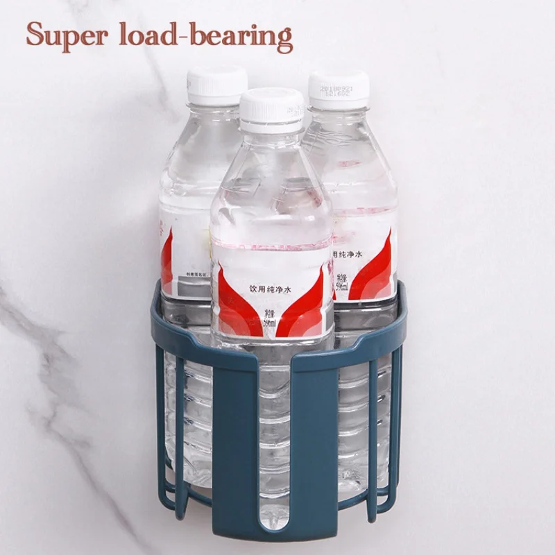 

s Non-marking Wall-mounted Storage Rack, Bathroom Tissue Storage And Finishing Rack, Multi-function Drain Wall Rack