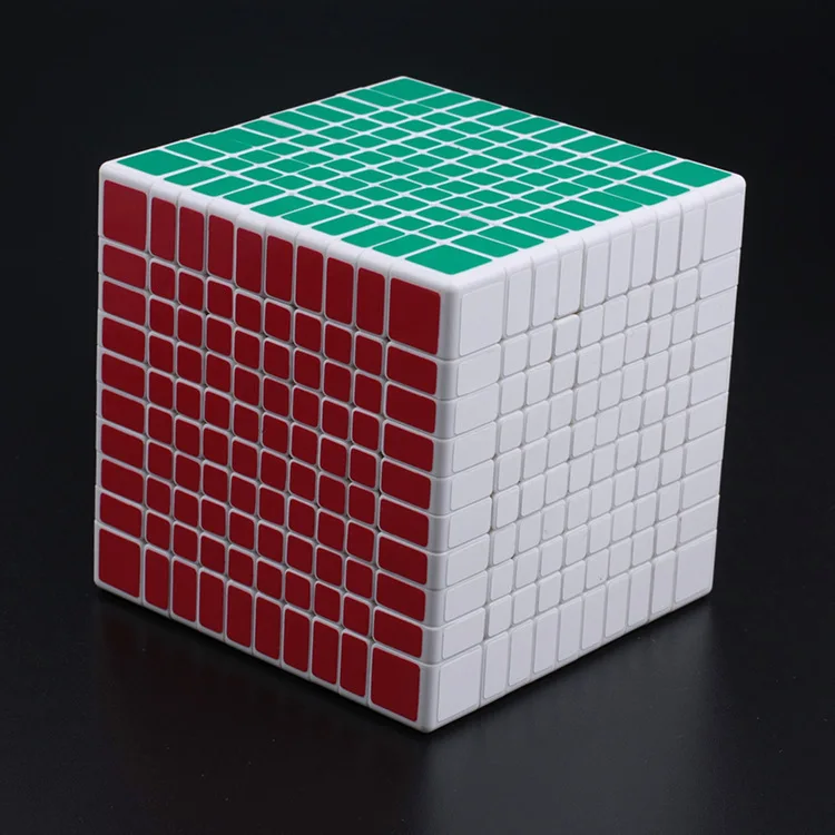Shengshou 10x10x10 куб, волшебный куб, головоломка, 10 слоев, магический куб, головоломка, скоростной подарок, развивающие игрушки для детей, обучающая игрушка