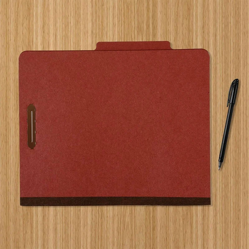 

10PCS Kraft Paper Report Folder, Conference Folder, Stationery Suitable for File Organization