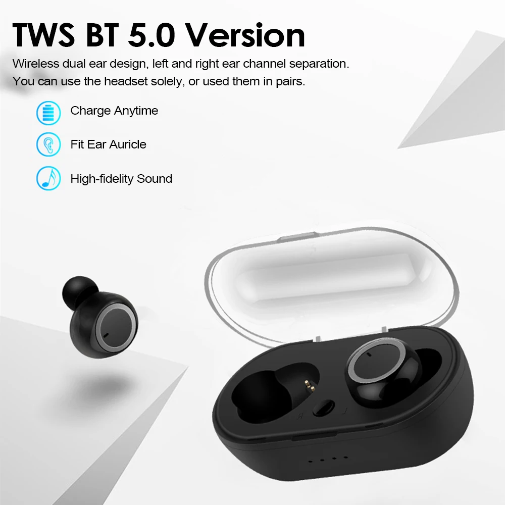 SQ W1 TWS беспроводные Bluetooth наушники Наушники BT5.0 с шумоподавлением и сенсорным