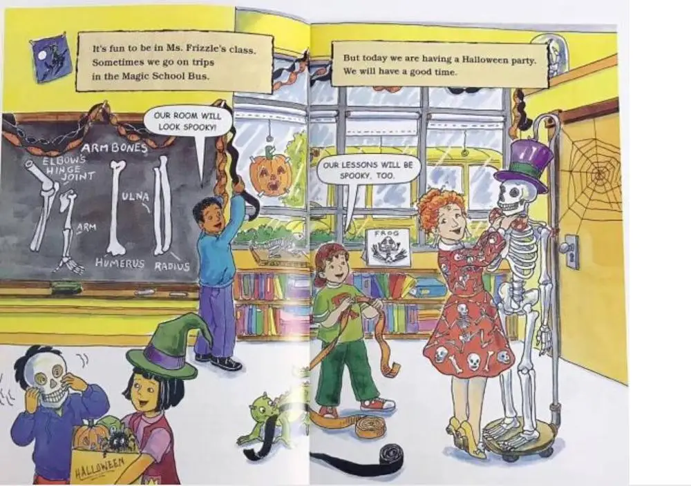 5-10 year Children's English Learning book early education picture The Magic School Bus help child be reader 20pc/set | Канцтовары