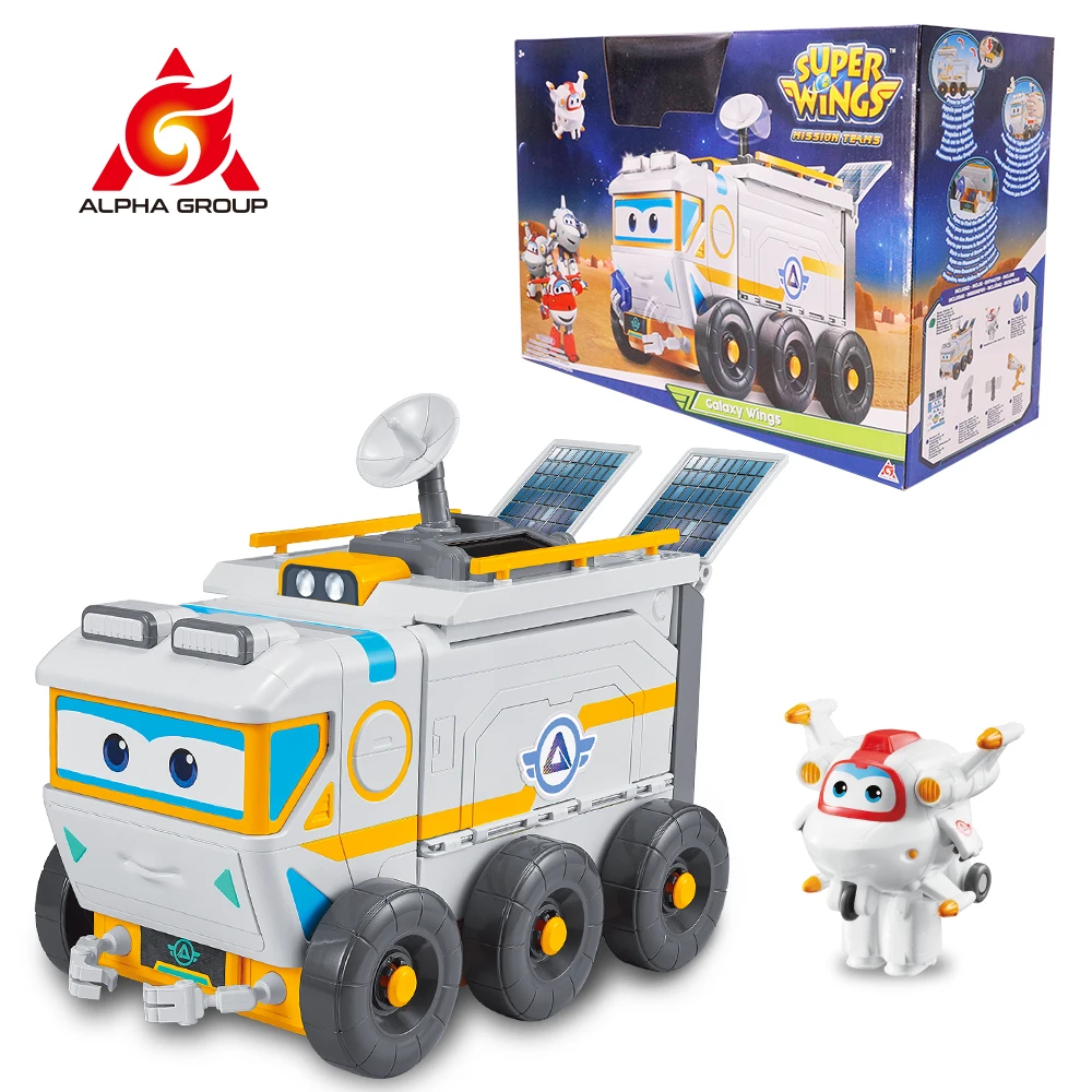 Super Wings S3 Galaxy смешанный игровой набор командные автомобили-Rover включает в себя