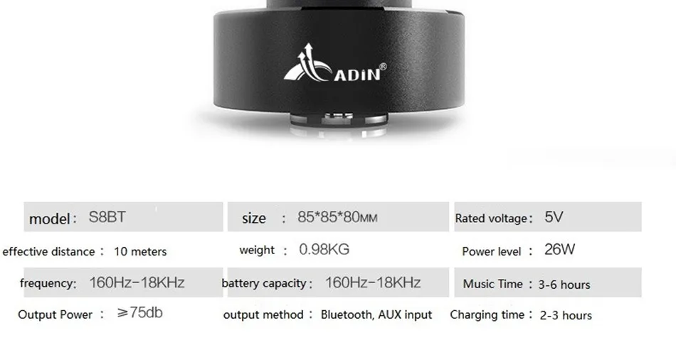 26 Вт Вибрация NFC динамик Bluetooth бас портативный s беспроводной резонансный