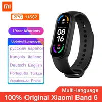 for xiaomi mi band 6 sport wristband heart rate fitness tracker bluetooth 1 56 amoled screen smart band 5 color bracelet