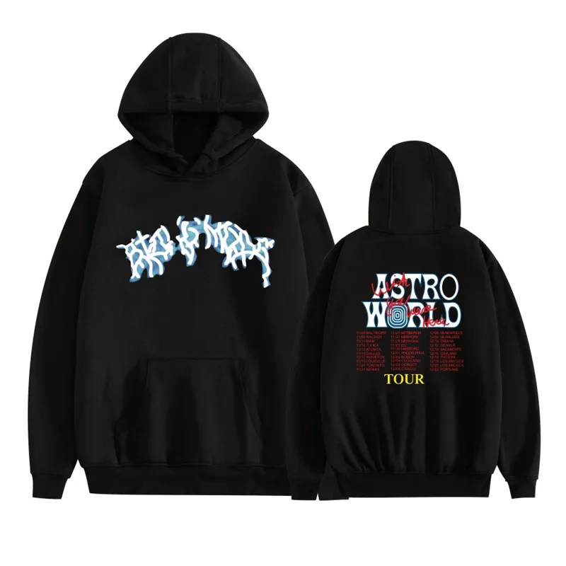 

Модная толстовка с капюшоном для мужчин, Трэвис Скотт Тур ASTROWORLD, Высококачественная уличная одежда унисекс в стиле хип-хоп, надеюсь, вы здес...