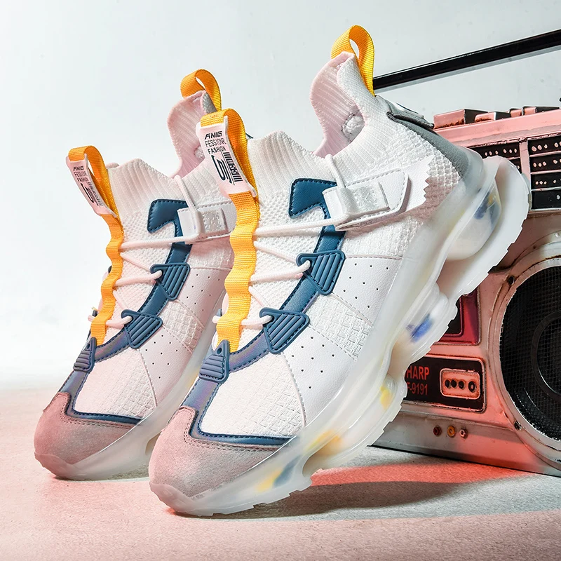 

Мужские кроссовки, модная повседневная обувь, брендовая обувь для тренировок, Мужская обувь для взрослых, мужские кроссовки с амортизацией,...