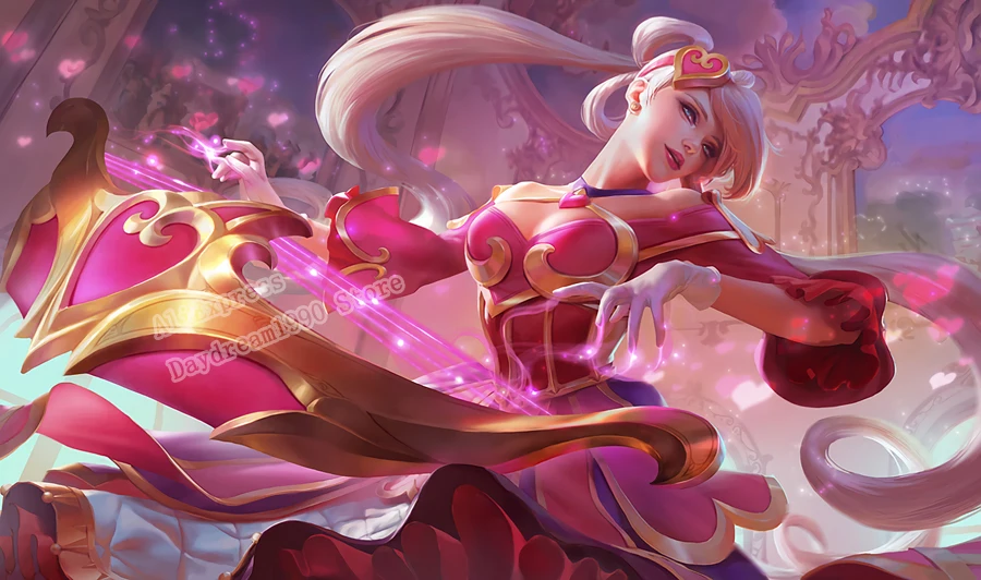 Настенные фрески Лига Легенд персонализированные сексуальные 3D обои с серафином