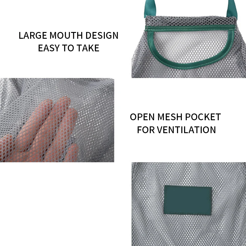 Новая покупка сумки для хранения фруктов и овощей тканая сумка через плечо из