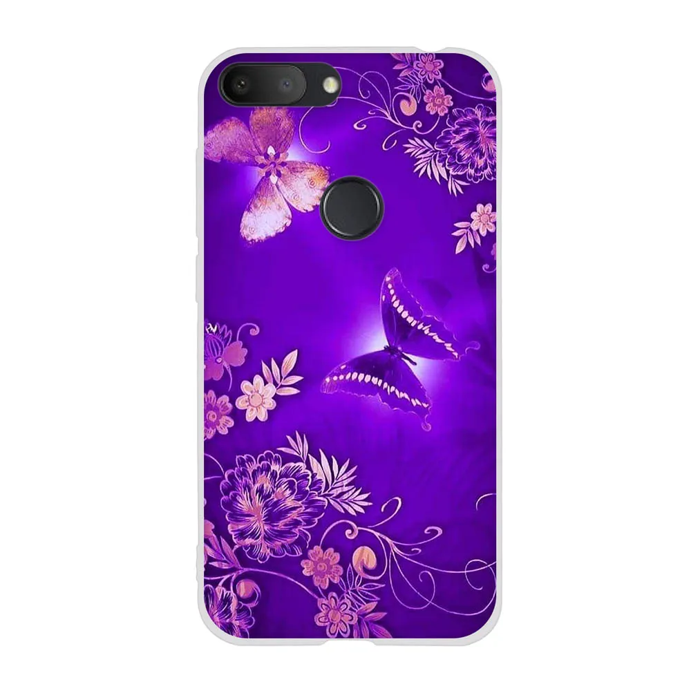 48 Sof ТПУ чехол для Alcatel 1 S 1 S мультфильм Кот милый узорчатый силиконовый чехол для алькателса 1 S защитный чехол для телефона - Цвет: 48