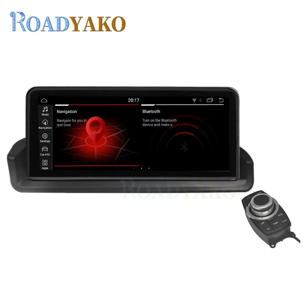 

10.25'' Android 10.0 Car Radio Navigation GPS player For BMW 3er E90 E91 E92 E93 2005-2012 with iDrive Stereo 2 Din Autoradio