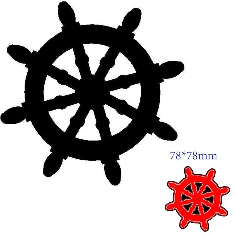 Металлический Трафаретный вырубной штамп кроя поделочная форма инструменты для