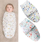 Конверт-пеленка для новорожденных, хлопковый, для детей 0-3 месяцев