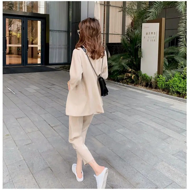 Женские костюмы для колледжа Модные свободные милый корейский профессиональный