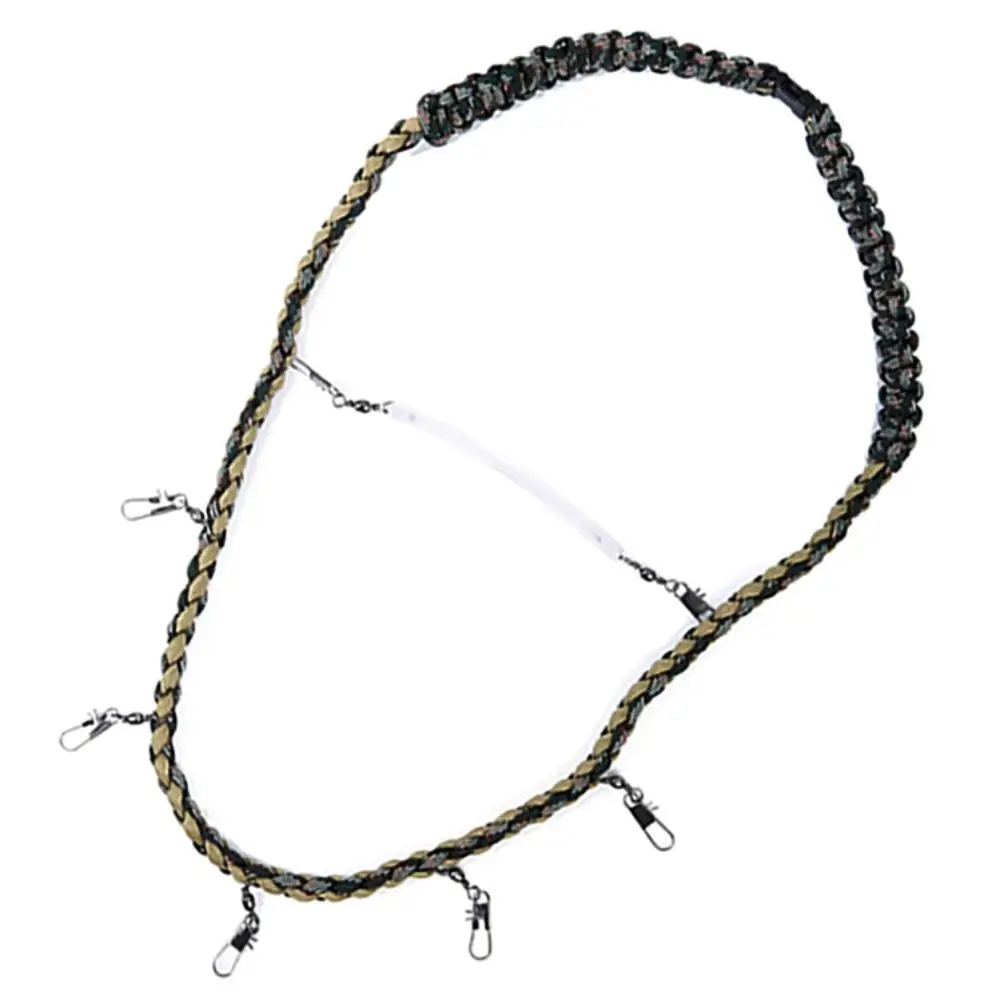 Шнурок для ловли нахлыстом плетеные рыболовные тросы из Паракорда держатель