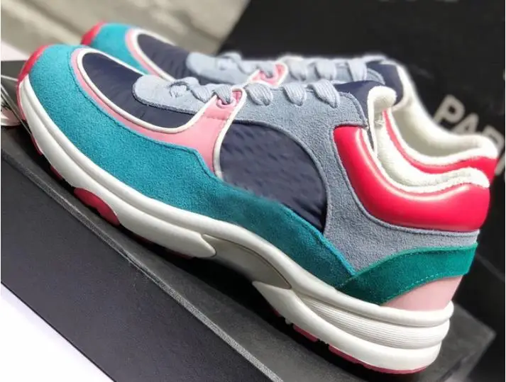 

High Quality women's Sports Shoes Outdoor Comfortable Casual Shoes Mesh Lace-up Shallow Women's Shoes New Color Matching Shoes