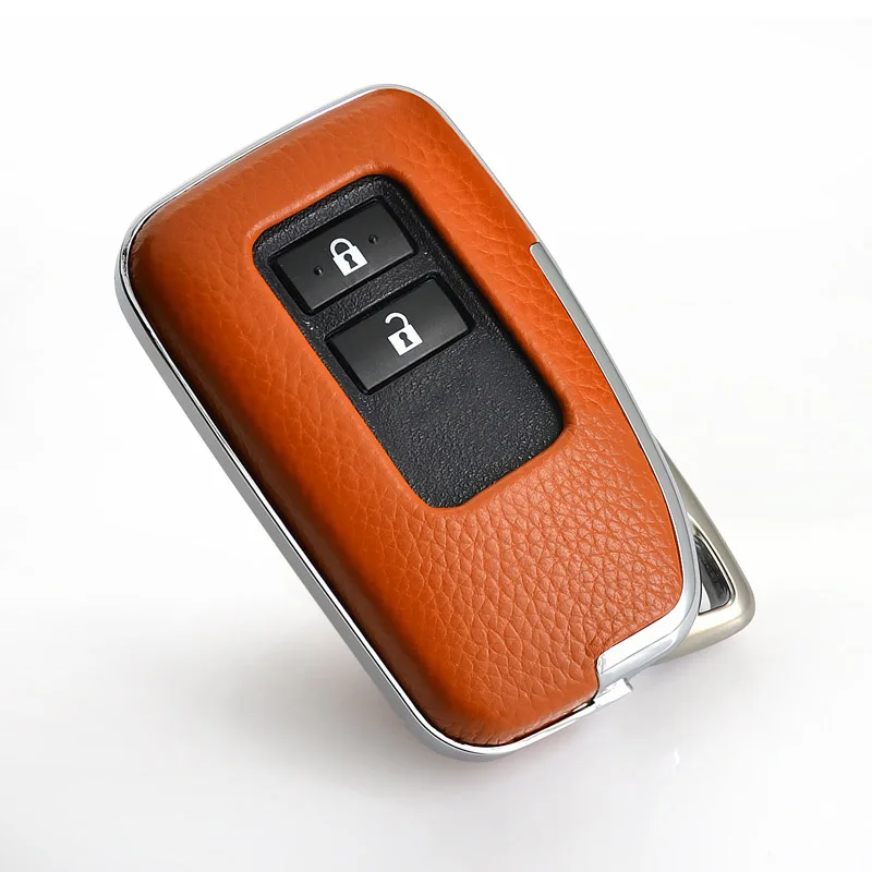 

For Lexus LX570/ RX450HL/ GS/ NX200/ IS/ RX300 car leather key cover buckle bag key remote control protective case