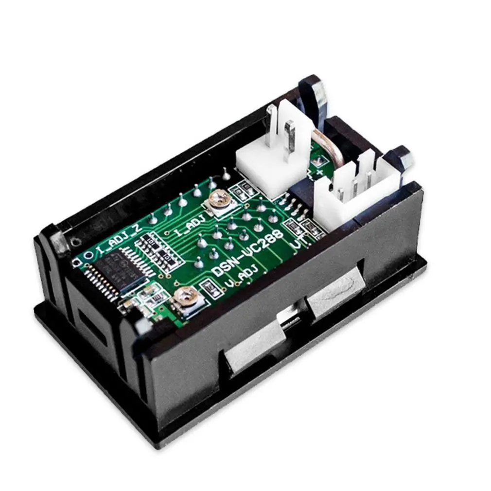 Цифровой амперметр постоянного тока 0 100 в вольтметр Ампер 2 1 цветный