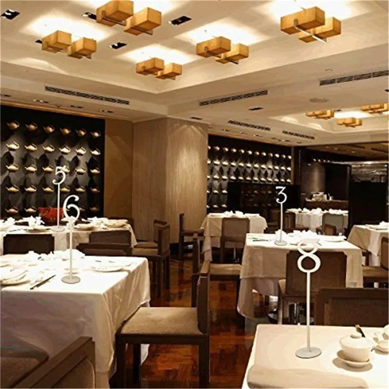 Украшение стола номер Свадебный карточный стол ресторан деревянный цифры