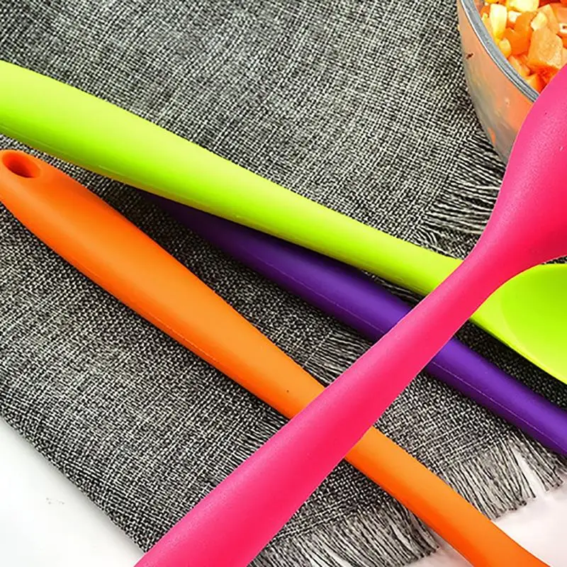 

10Pcs/Set Silicone Kitchen Tools Assorted Grill Tongs Silicone Spatula Oil Brush Cooking Accessories BBQ Tools Kitchen Utensil