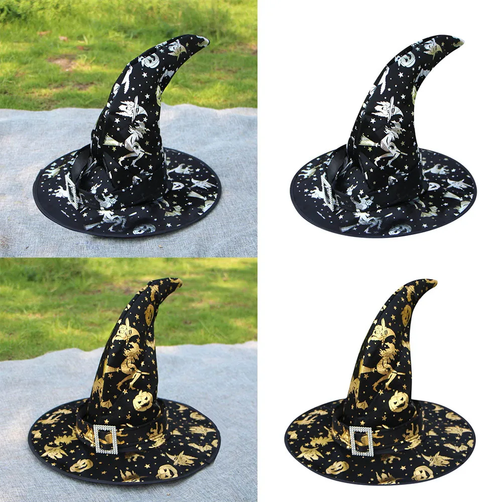 Новая детская шляпа ведьмы для девочек и мальчиков зимняя шапка детей на