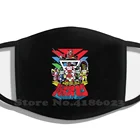 Маска черная моющаяся для мужчин и женщин Enjoystick-Bioman, металлические герои Tokusatsu Macgaren, Jaspion Jiraiya jшли, киберкопы, Черная