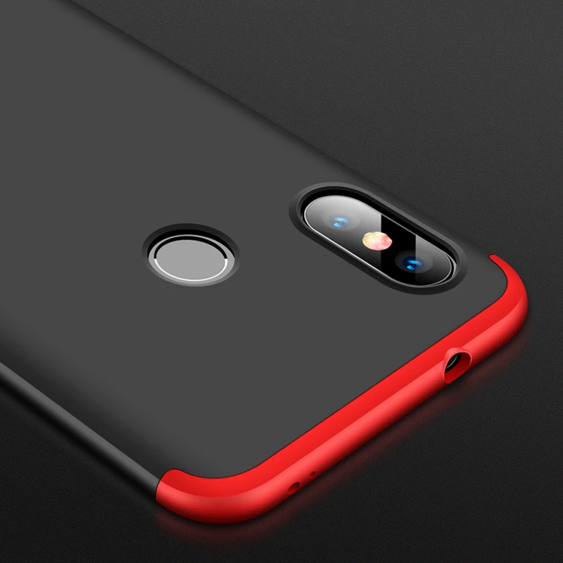 Для Xiaomi Redmi 6 Pro Чехол 360 градусов полный противоударный чехол для Funda Redmi6 6Pro Xiomi 3 в 1