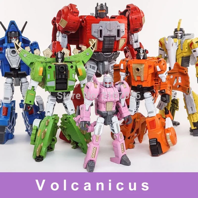 Черная Мамба BMB трансформация вулканикус G1 динозавр Динозавр сплав оверсайз 6в1