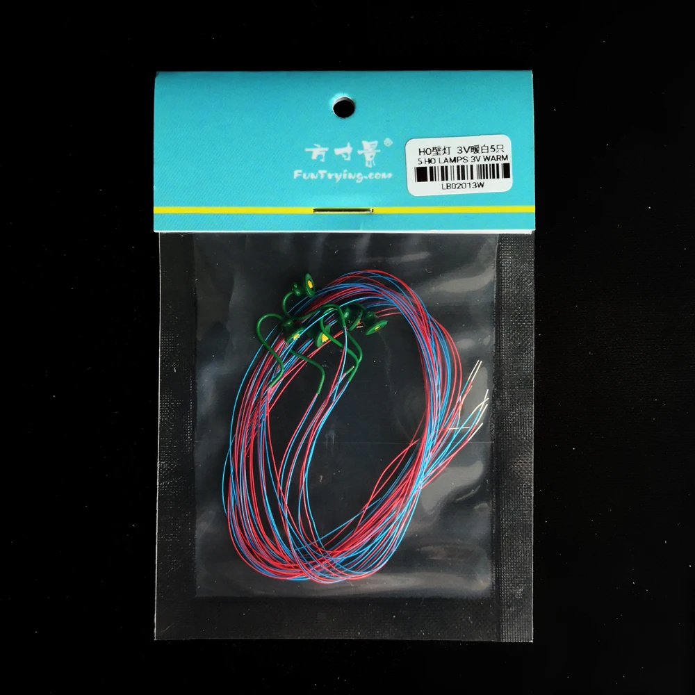 

5 PCS HO Scale Classic Wall Mount Gooseneck Lamps/Street Lamp Model Making Railroad/Model Park Lamps/Train/Railroad Layout