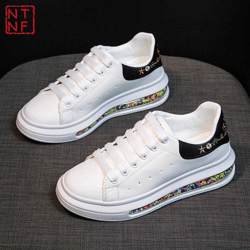 

Sneakers Women Shoes Designer Air Cushion Unisex Vulcanized Shoes Thick Bottom Casual Platform Sneakers Women Zapatillas Mujer