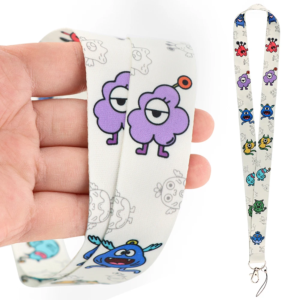 

YQ783 Monsters University Lanyard Phone Rope for ID Badge Holder Neck Strap Keychain Cord Hang Rope Lariat Students Kids Gift