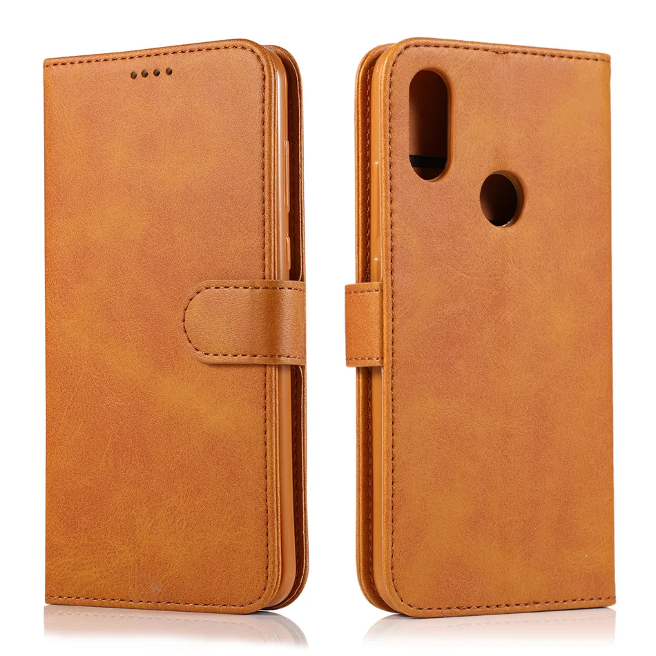 Light Brown Micgita бизнес кожаный чехол для Xiaomi Redmi Note 7 Note 8 Pro держатель для фото флип-бумажник чехол для Xiaomi Redmi 7A - Цвет: Light Brown