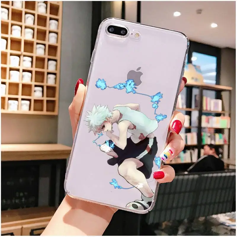 TOPLBPCS HUNTER x HxH Gon Killua аниме чехол для телефона iPhone 11 12 13 mini pro XS MAX 8 7 6 6S Plus X 5S SE 2020 XR |