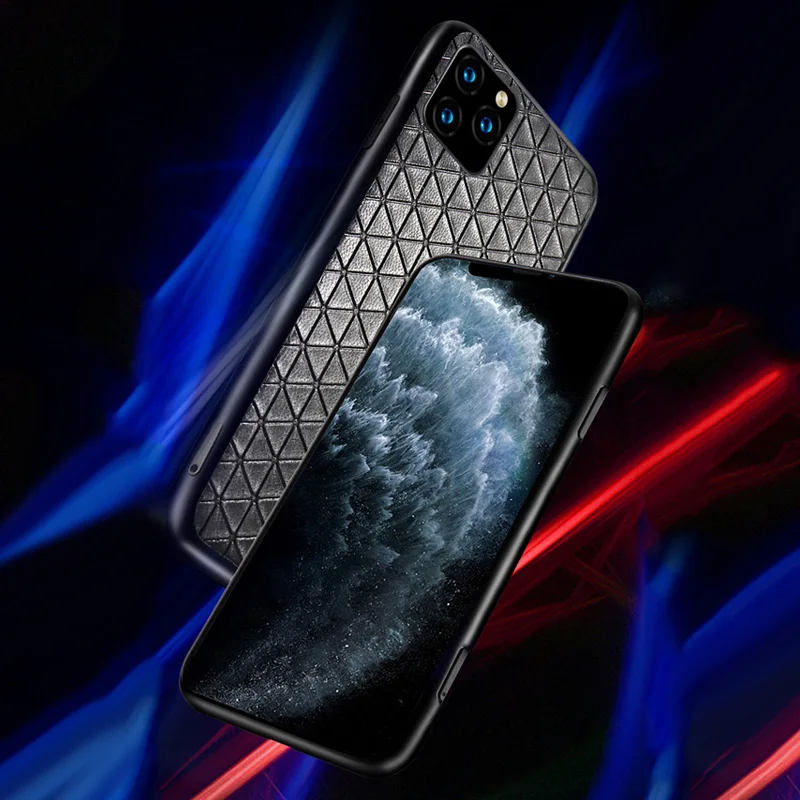 LANGSIDI оригинальный кожаный чехол для телефона iphone 11 Тонкий Роскошный
