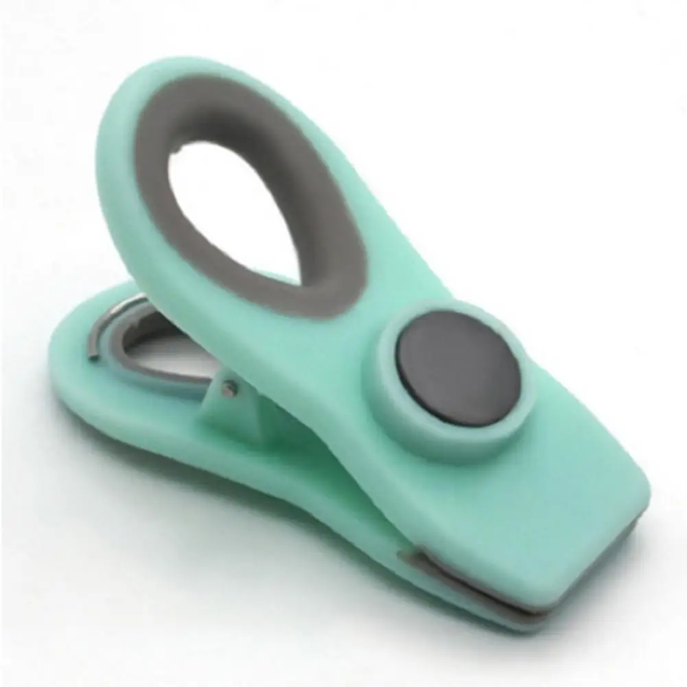 4PCS Magnetic Sealing Clip Kitchen Innovative Refrigerator Stickers Food Preservation Moisture-proof Plastic Clips | Дом и сад