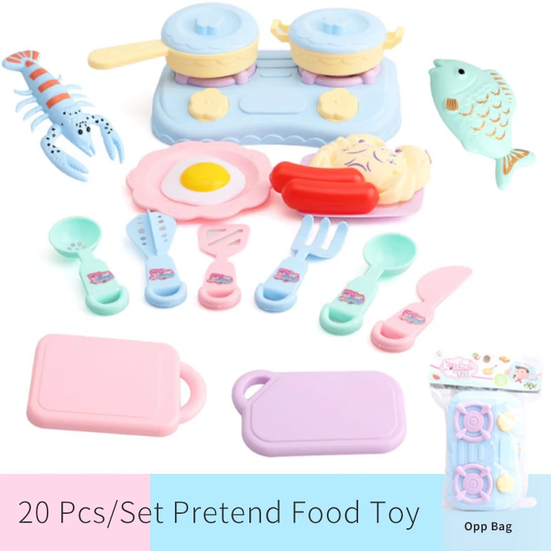 20 шт./компл. миниатюрная пищевая кухонная игрушка ролевые игры кукольный домик