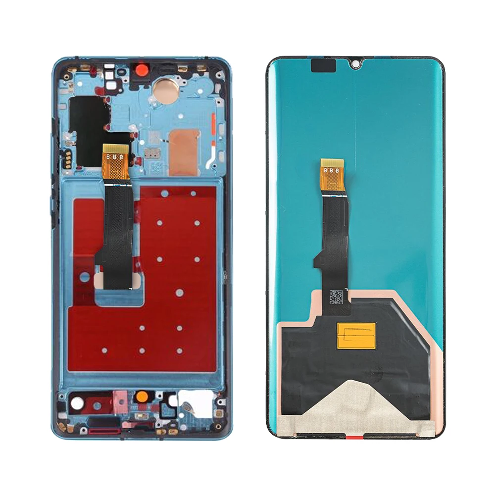 6,4" для huawei P30 Pro lcd кодирующий преобразователь сенсорного экрана в сборе для huawei P30 Pro дисплей с рамкой Замена P30+ lcd