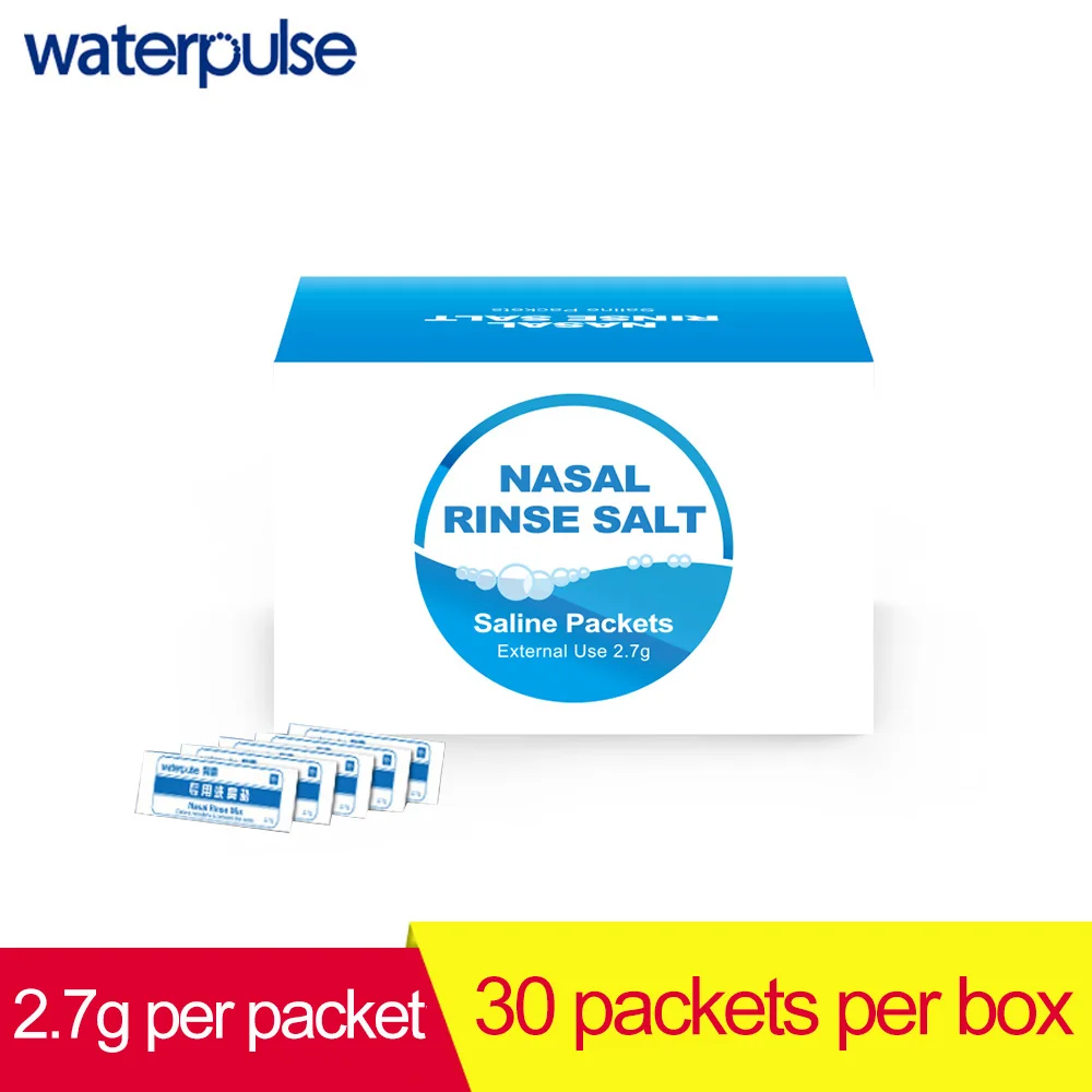 Waterpulse 2 7 г пакетов в коробке для полоскания носа смесь соли принадлежности