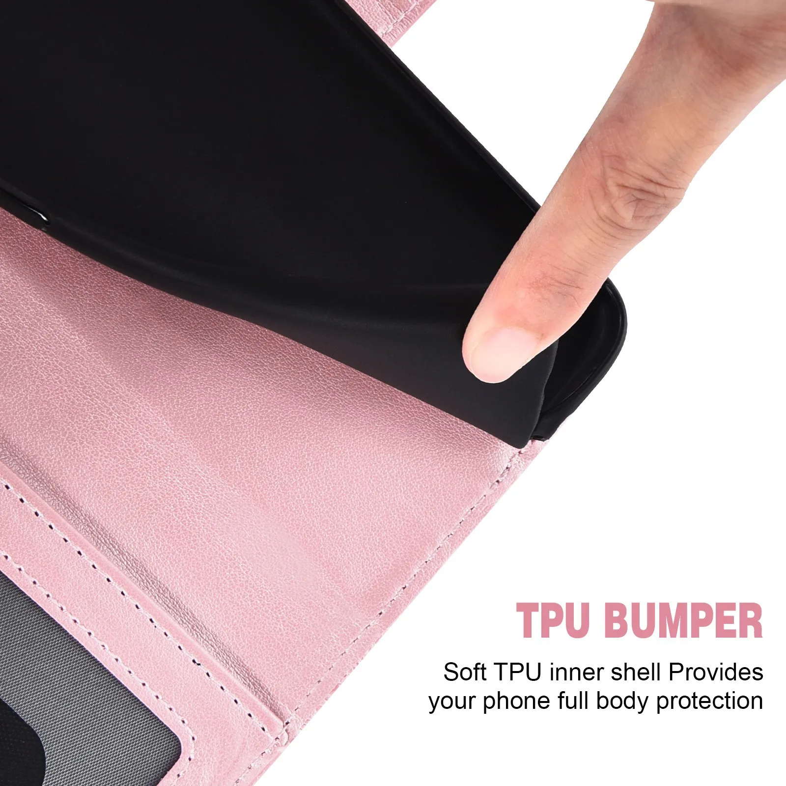 flip cover leather wallet phone case for tecno pova 2 le7 spark 6 go 2020 5 air infinix smart 5 hot 10 lite x657 phantome x 6air free global shipping