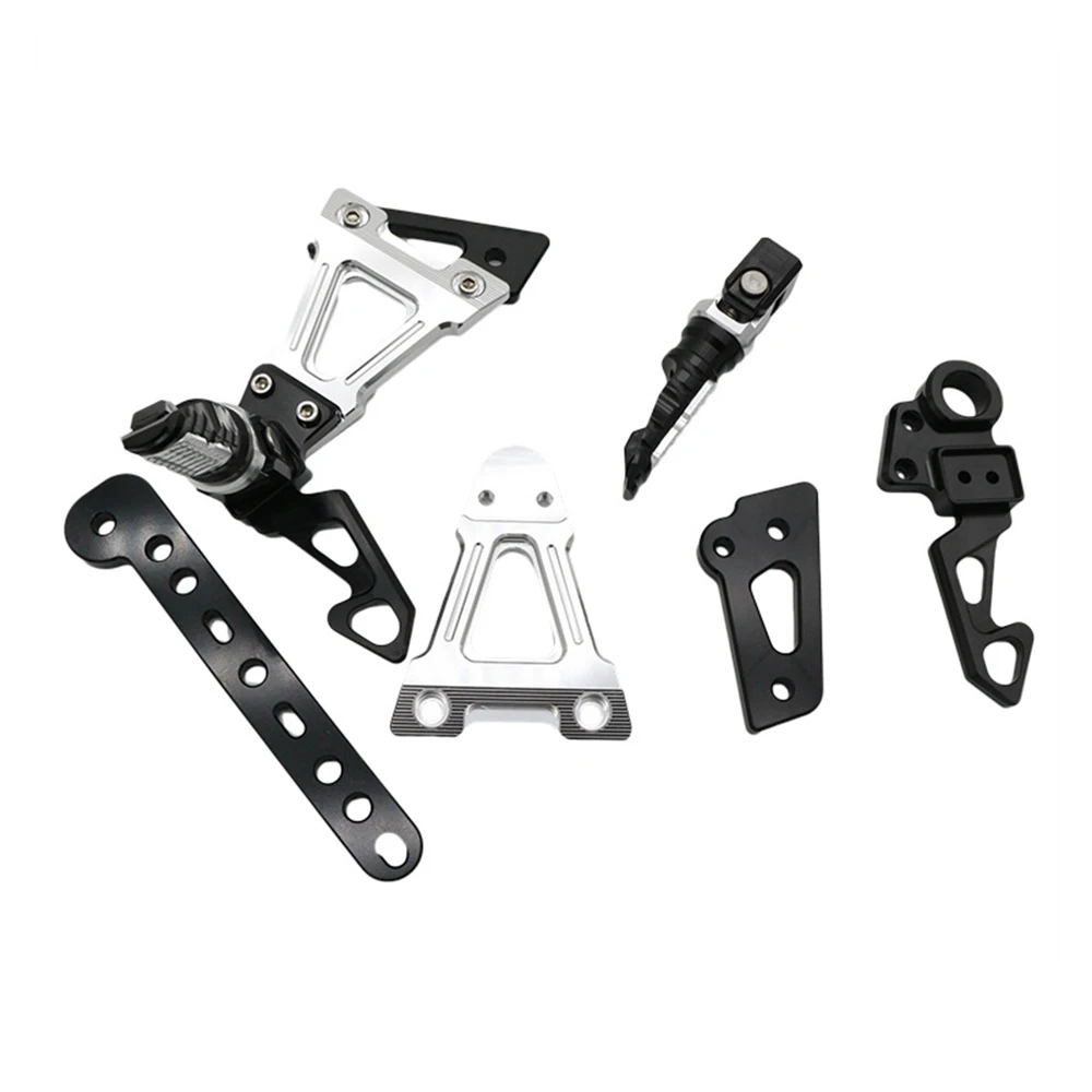 Мотоциклетная Регулируемая подставка для ног комплект педалей Yamaha RC150 LC150 черный